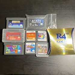 DS game 5 and gba 4