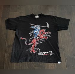 Warren Lotus Hell Cat Red Eye Tee