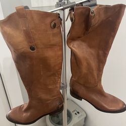Pair Of Sam Edelman Leather Boots  (ladies)