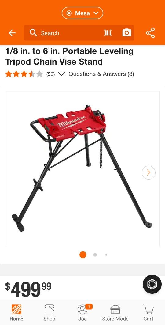 New In Box! Milwaukee Chain Vise