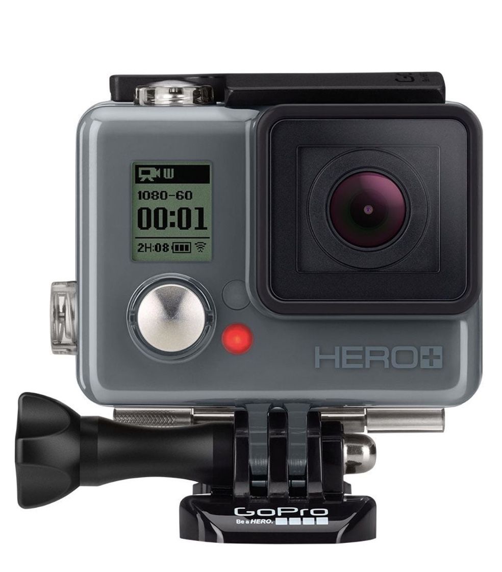 New GoPro HERO+ Action Camcorder with 2 Extension Poles