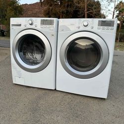 LG Washer And Electric Dryer 