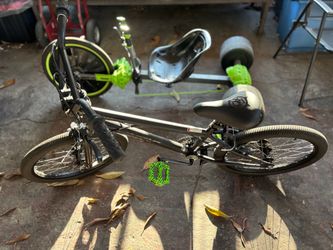 BMX 20” bike and tricycle