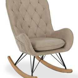 Taupe Rocking Chair for Sale