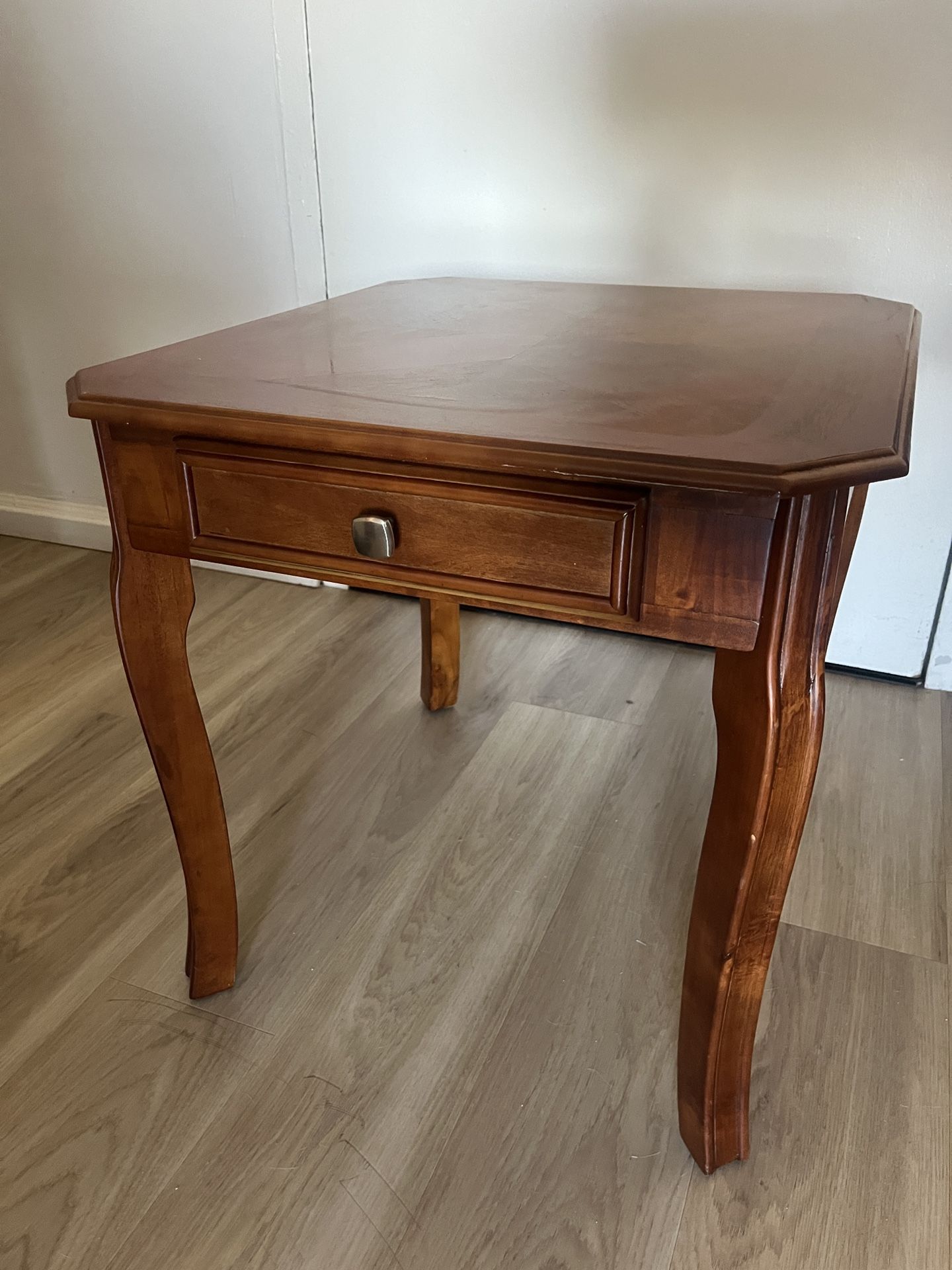 Wood Side Table Nightstand