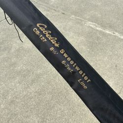 Cabela’s Sweet Water CB-127 Fishing Pole 8 1/2 6-7 Pounds
