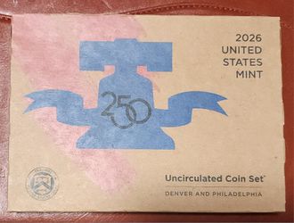 2026 US Mint Uncirculated Set - RARE Historic Key Issue (Unopened)