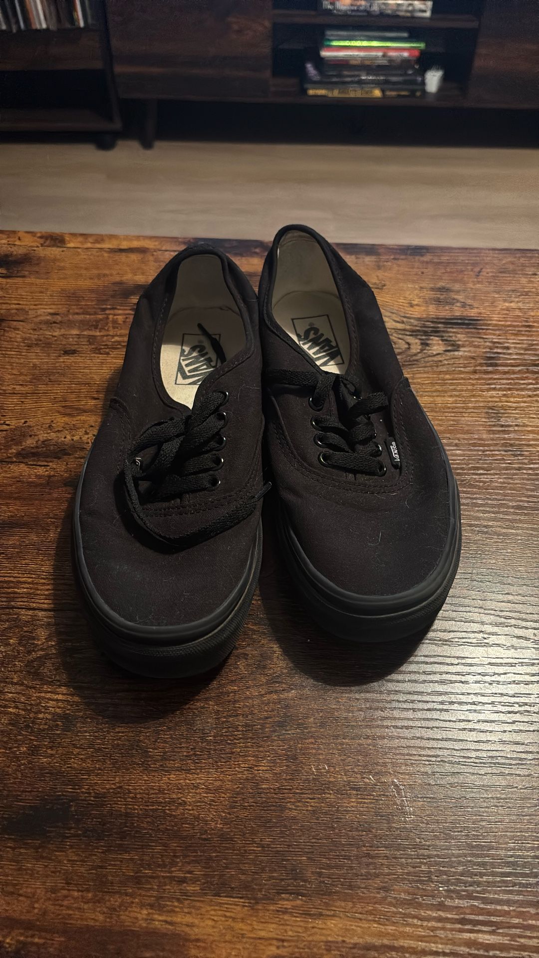 Black Vans Size 7.5 Mens