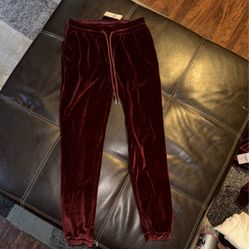 Athletic/Pant - Burgundy 