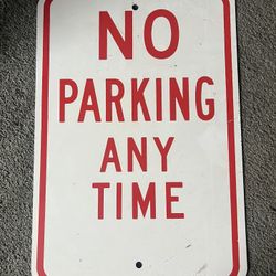 No Parking Sign