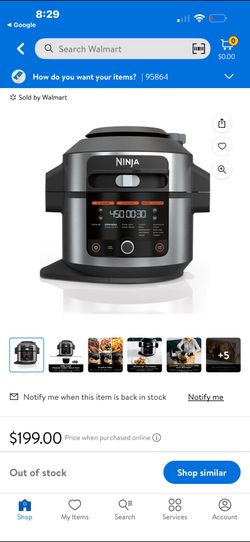 Ninja® Foodi® 13-in-1 6.5-qt. Pressure Cooker Steam Fryer with SmartLid™ OL500