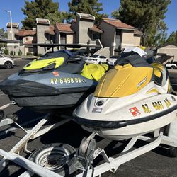 Double Sea-doo jet skis
