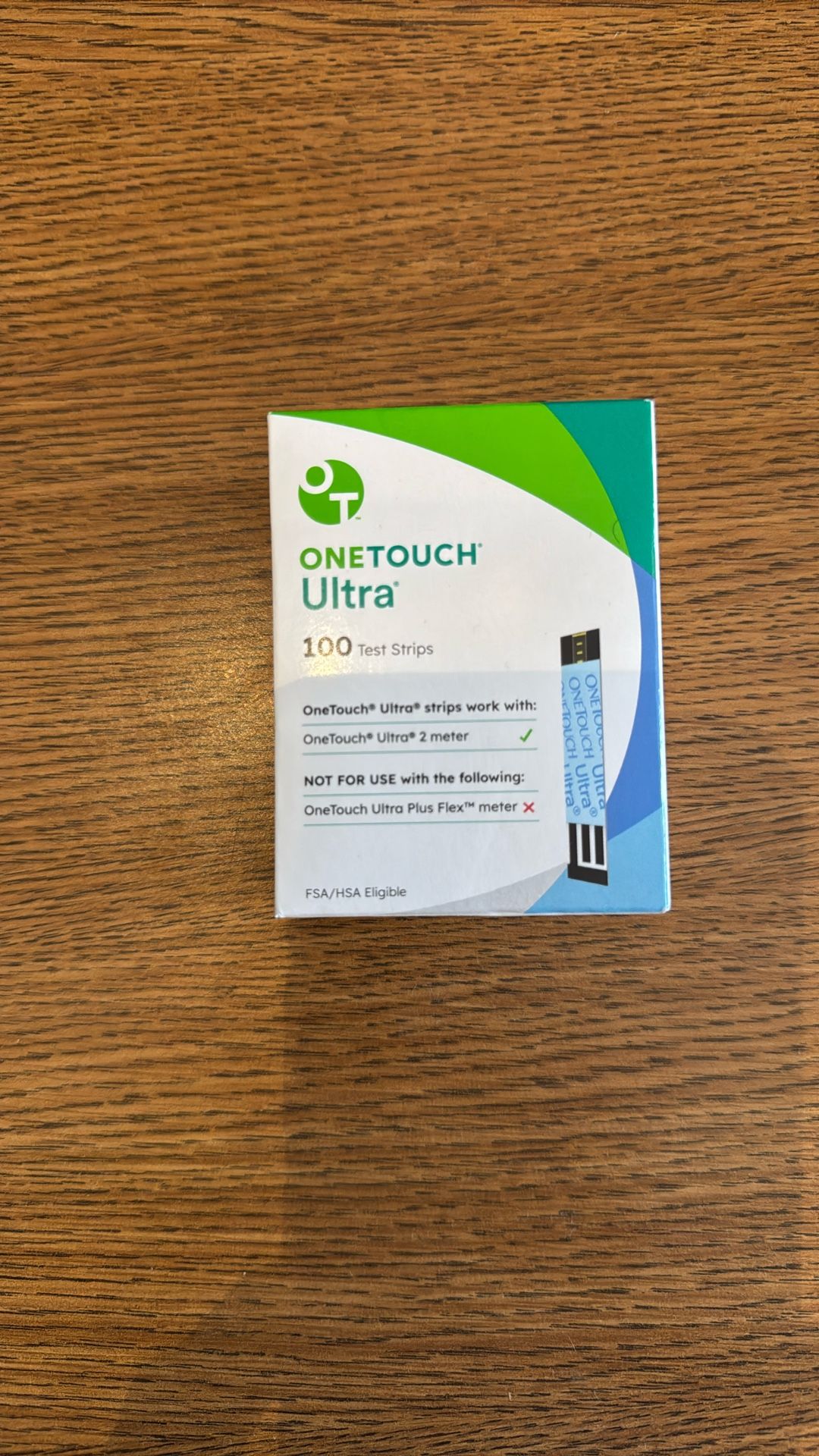 OneTouch Ultra 100 Test Strips.