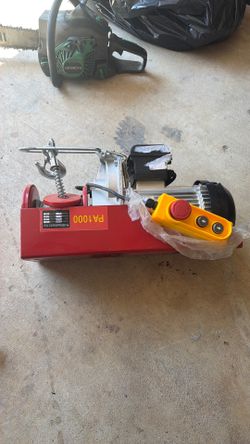 Electric hoist winch 2200lb