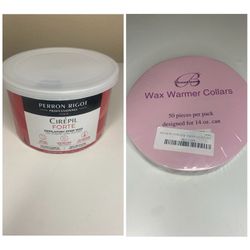 Brand New, Unopened Set of Wax Warmer Collars and Cirepil Forte Soft Wax