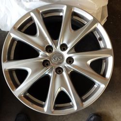 2 2009 Infinity Front Wheels and tires for a G37 sport sedan Each