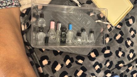 Miniature perfume bottles