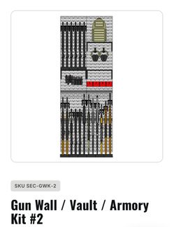 SecureIt Modular Gun Wall