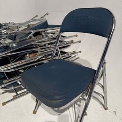 Nostalgic Folding Chairs McNichols Sports Arena 
