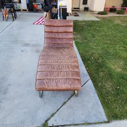 Leather Lounge Chair
