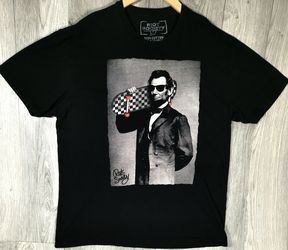 Riot Society Abe Lincoln Skateboard Graphic Tee Black XL #7