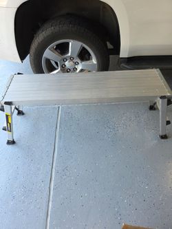 Gorilla Ladders Slim Work Platform- Hold Up To 300lbs