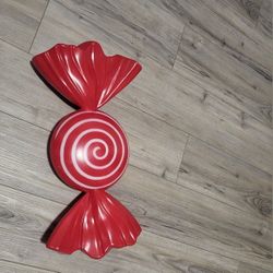 Peppermint Spiral Candy Christmas Ornament