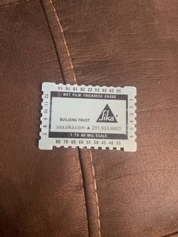 Wet Film Thickness Guage
