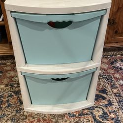 Large Storage- 2 Sturdy Drawers That Slide 