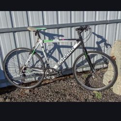 Schwinn varsity 1200 green & white