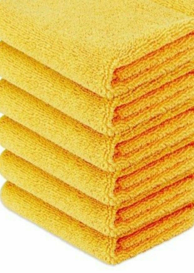 Pickup From LebanonTN 37087.. New Microfiber Towels Pack Of 6pc for Cars, Double Sided Detailing Towel, Cleaning Cloth, 16"L x 16