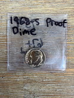 1968-S Proof Dime Coin