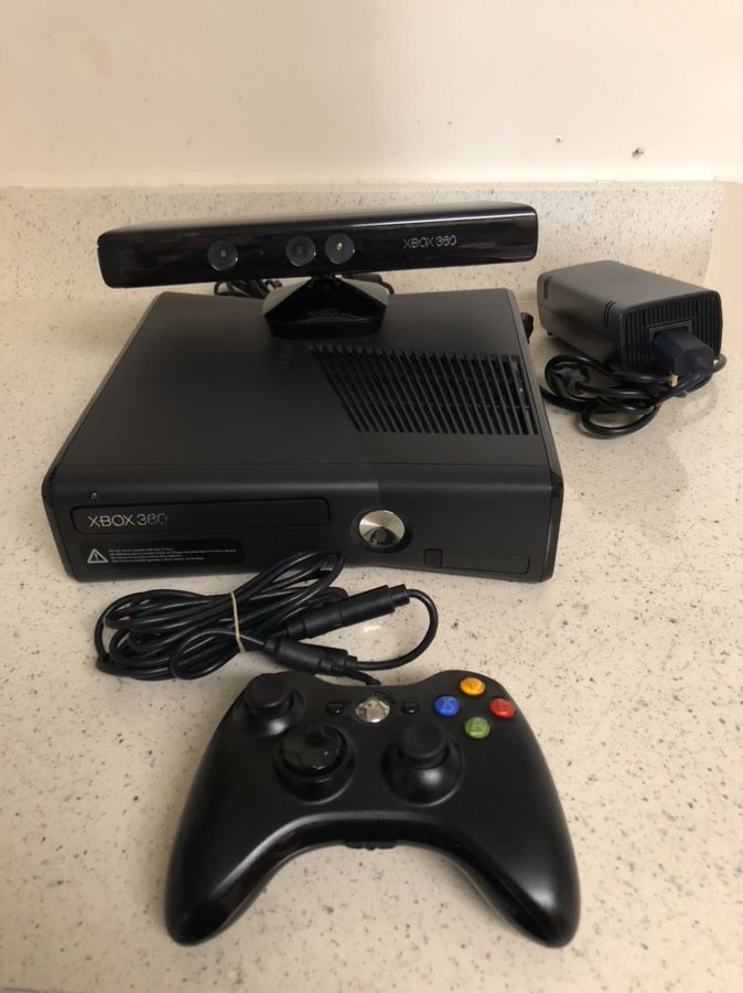 xbox 360 with Kinect 250gb