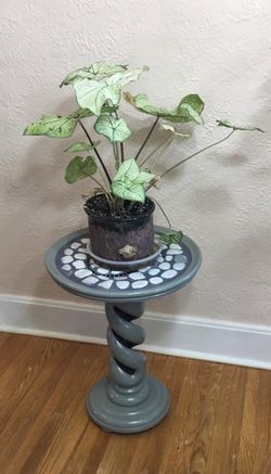 Mosaic Top Plant Stand