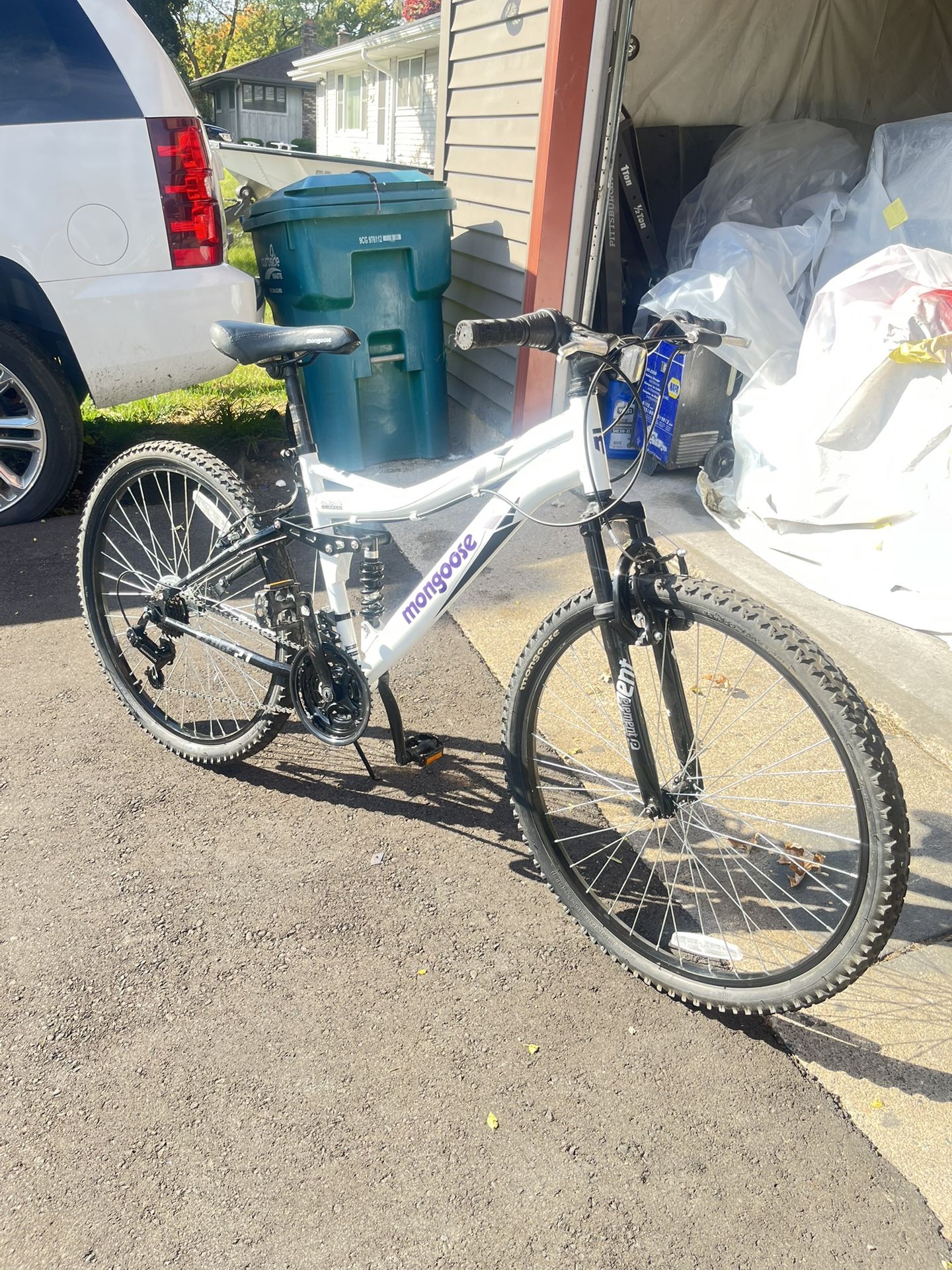 26 Inch full Suspension mongoose