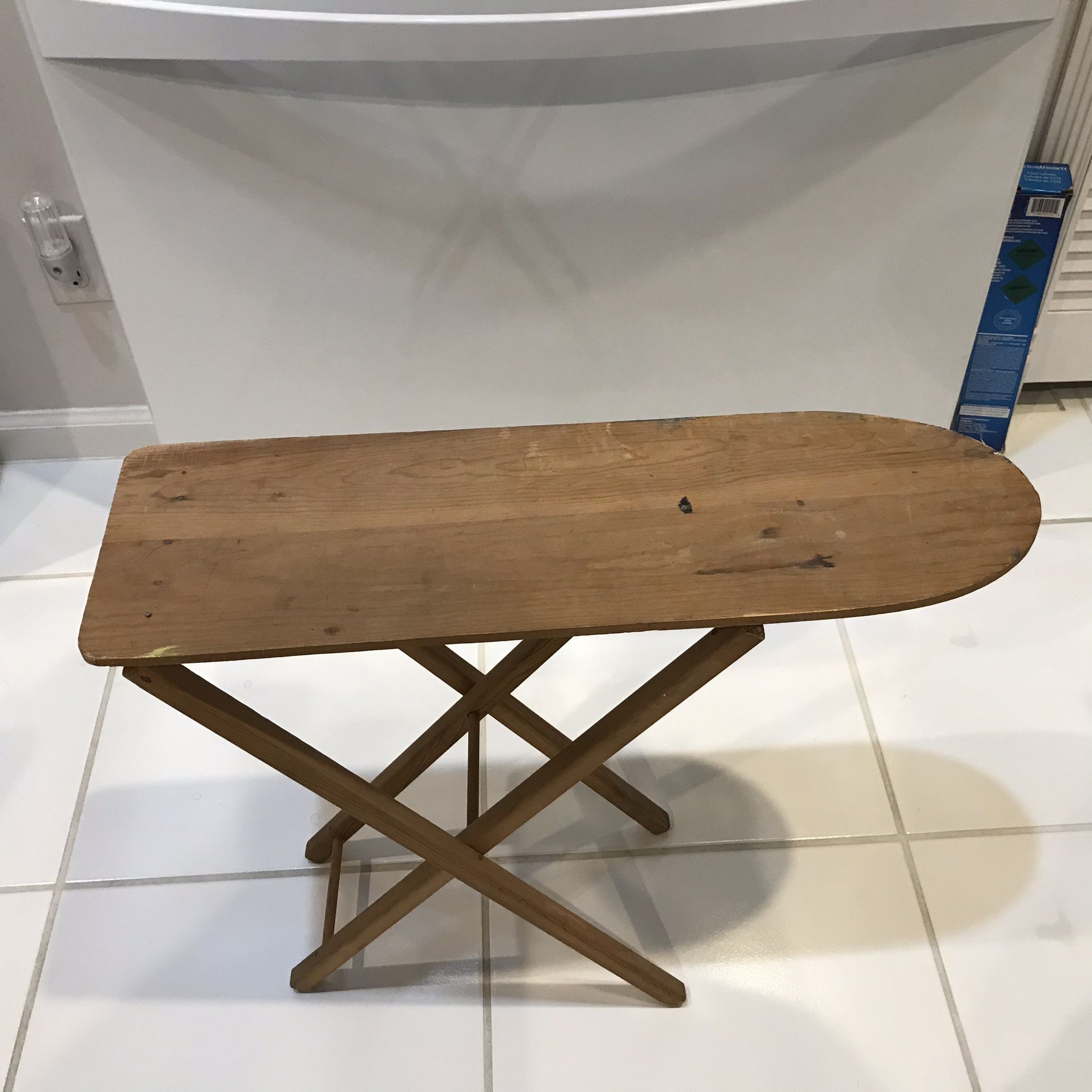 Toy Large Wooden Ironing Board Adjustable Height
