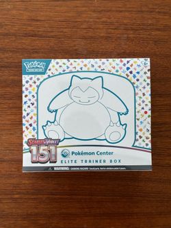 151 Pokemon Center Elite Trainer Box (Exclusive) - SV: Scarlet & Violet 151 (MEW)