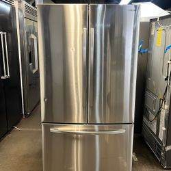 NEW OPEN BOX SAMSUNG FRENCH STYLE REFRIGERATOR 