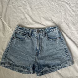 The Mom Short - High Rise Jean Shorts
