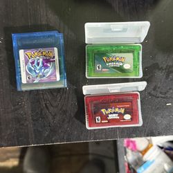 Pokémon games 