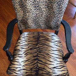 Antique Wood Swivel Chair Restored