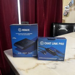 Elgato HD60 X Capture Card + Chat Link Pro