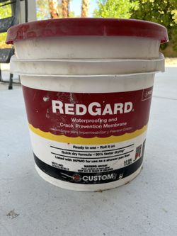 RedGard About 2.5 Gal. Waterproofing and Crack Prevention Membrane