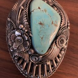 Navajo Turquoise Bolo Tie