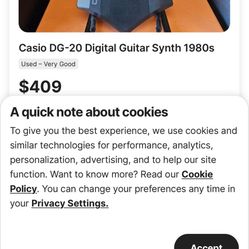 DG-20  Digital Guitar  ( CASIO)