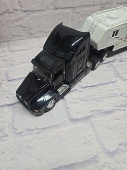 TESTORS 1/28 SCALE KENWORTH T600 TRUCK ULTRA METAL KIT BUILD INCOMPLETE