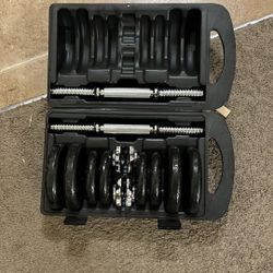 Adjustable Dumbbells