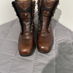 Leather range boots