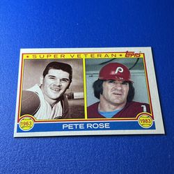 1983 TOPPS #101 PETE ROSE PHILLIES 