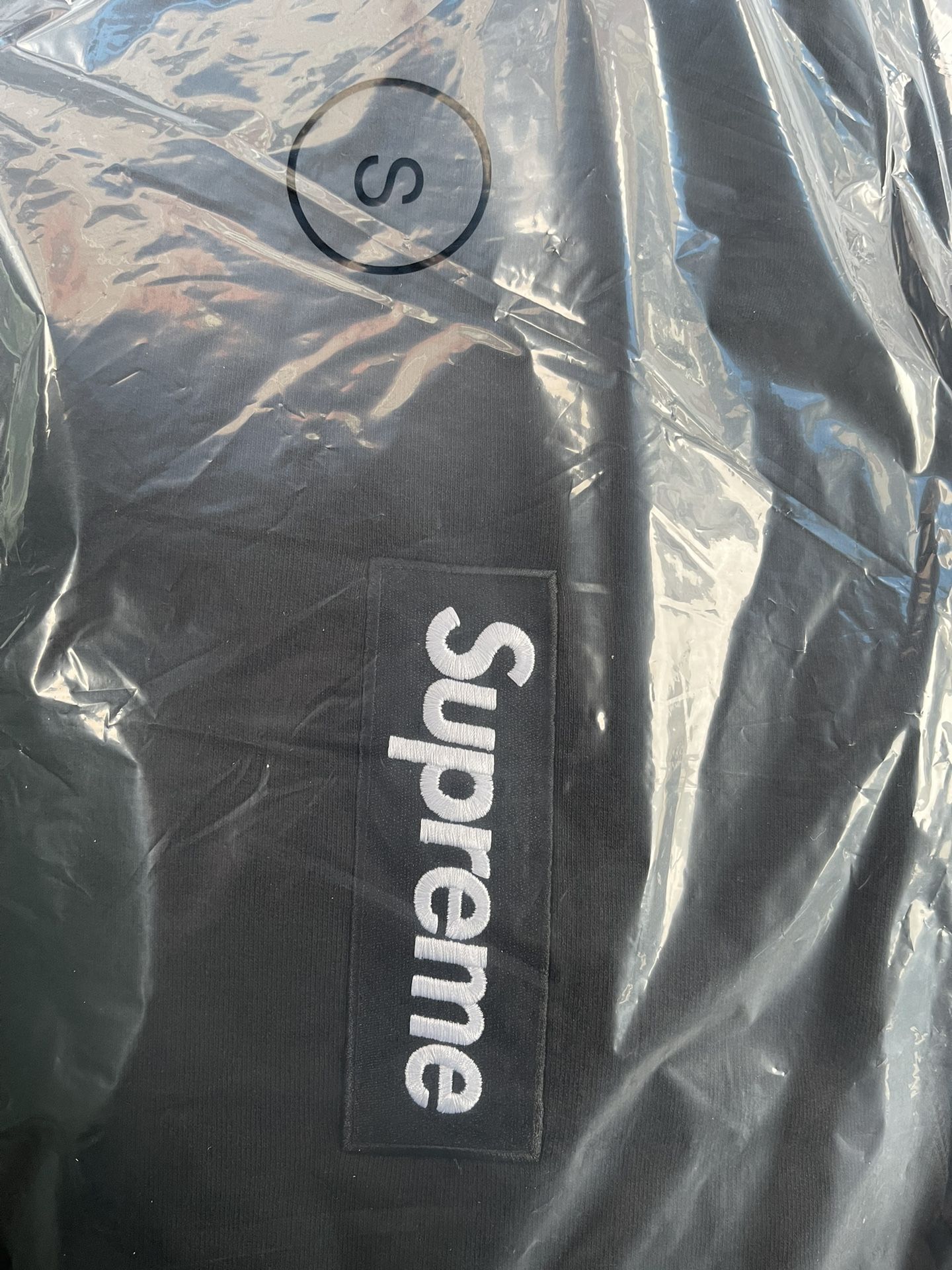 Supreme Box Logo Hoodie Black Size Small